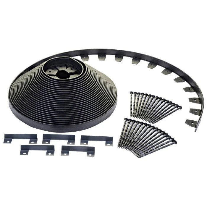 Dimex No Dig 100 Foot Landscaping Edging Kit 3 Dimex No Dig 100 Foot Landscaping Edging Kit