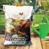 Roosters Organic Original Compost, 40 Pound Bag 2 Roosters Organic Original Compost, 40 Pound Bag -Gardeners Edge Sales oc40
