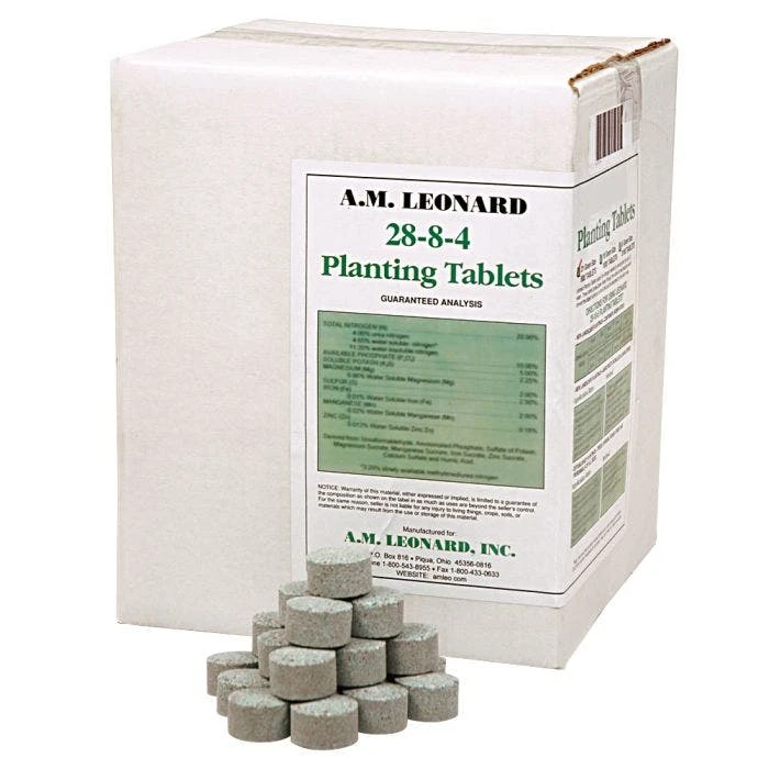 Leonard 19g Fertilizer Tablets For Fruit And Nut Trees, 2 Year Controlled Release (28-8-4) 3 Leonard 19g Fertilizer Tablets For Fruit And Nut Trees, 2 Year Controlled Release (28-8-4)