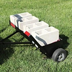 Brinly-Hardy Tow-Behind Plug-Type Aerator, 4ft Span -Gardeners Edge Sales pa48 1