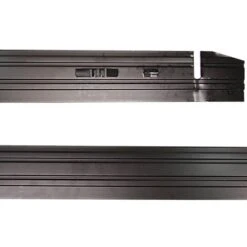 Permaloc Set Of Six 8-foot Long Sections - Black DuraFlex, Baked-On Finish -Gardeners Edge Sales pbdf8