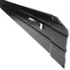 Permaloc Set Of Six 8-foot Long Sections - Black DuraFlex, Baked-On Finish -Gardeners Edge Sales pbdf8 1