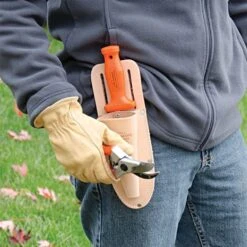 Leonard Classic Soil Knife, Pruner And Sheath Combo -Gardeners Edge Sales pk1c 4