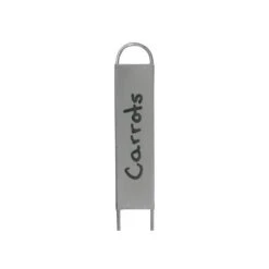 Vertical Plant Marker With Zinc Name Plate, .875in X 3.25in, 25-Pack