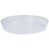 25in Clear Plastic Pot Saucer -Gardeners Edge Sales ptd 25