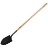 Leonard Round Point, Open Back Shovel With 48in Ash Handle
