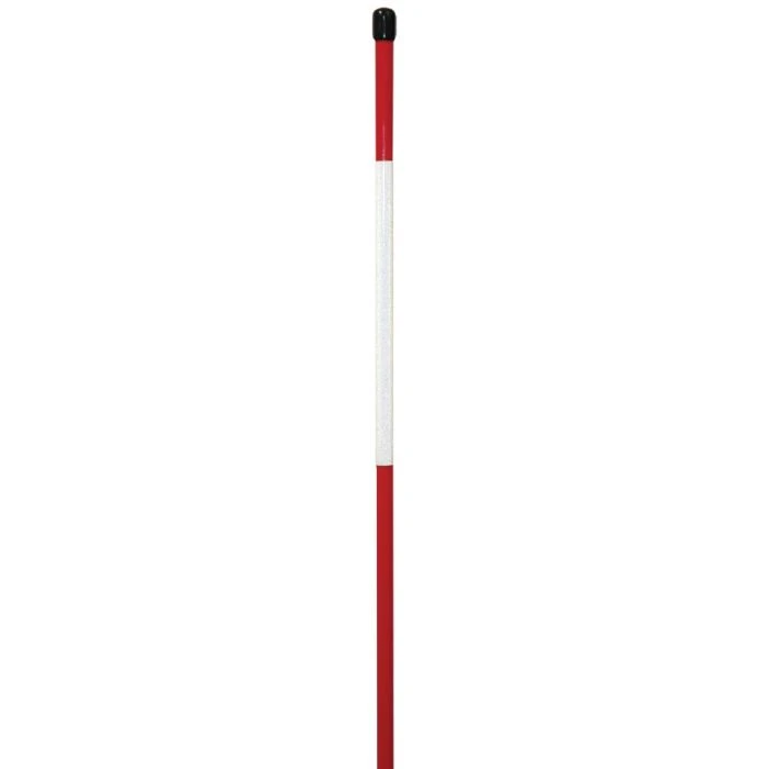 Reflective Fiberglass Driveway Marking Stakes 4ft Red 3 Reflective Fiberglass Driveway Marking Stakes 4ft Red