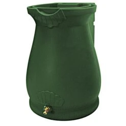 Rain Wizard Urn With Planter Green