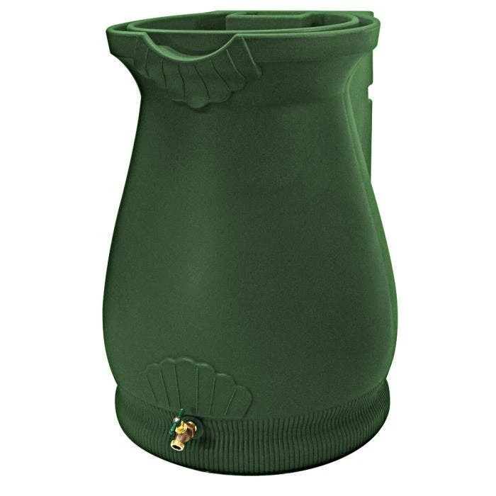 Rain Wizard Urn With Planter Green 3 Rain Wizard Urn With Planter Green