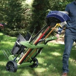 Vertex Super Duty Lawn And Garden Tool Box On Wheels -Gardeners Edge Sales sd490 6