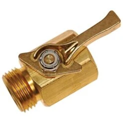 Leonard Brass Water Shutoff Valve