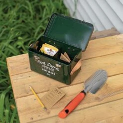 Seed Packet Organizer Storage Tin 17 Seed Packet Organizer Storage Tin -Gardeners Edge Sales sotg 5
