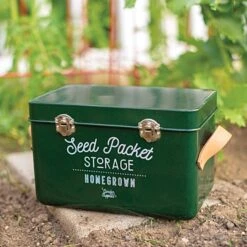 Seed Packet Organizer Storage Tin 20 Seed Packet Organizer Storage Tin -Gardeners Edge Sales sotg 8
