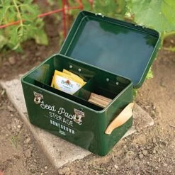 Seed Packet Organizer Storage Tin 21 Seed Packet Organizer Storage Tin -Gardeners Edge Sales sotg 9