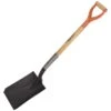 Leonard Square Point Closed Back Shovel With D Grip Handle -Gardeners Edge Sales sqw30