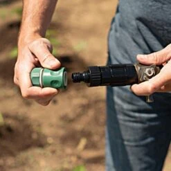 Leonard Simple Soak Garden Row Watering Kit -Gardeners Edge Sales srk100 5