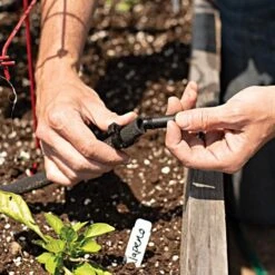 Leonard Simple Soak Garden Row Watering Kit -Gardeners Edge Sales srk100 8