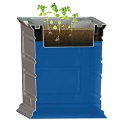 Savannah Elevated 50 Gallon Garden Rain Saver -Gardeners Edge Sales sv ers 7