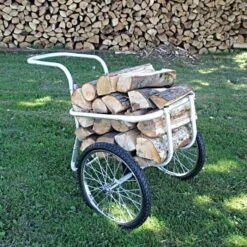 Smart Water Cart Spoke Wheels -Gardeners Edge Sales swcs with logs