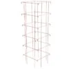 Red Powder Coat Tomato Cages, 48in X 14in, 3-Pack -Gardeners Edge Sales tcr48