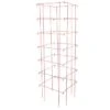 Red Powder Coat Tomato Cages, 58in X 18in, 2-Pack -Gardeners Edge Sales tcr582