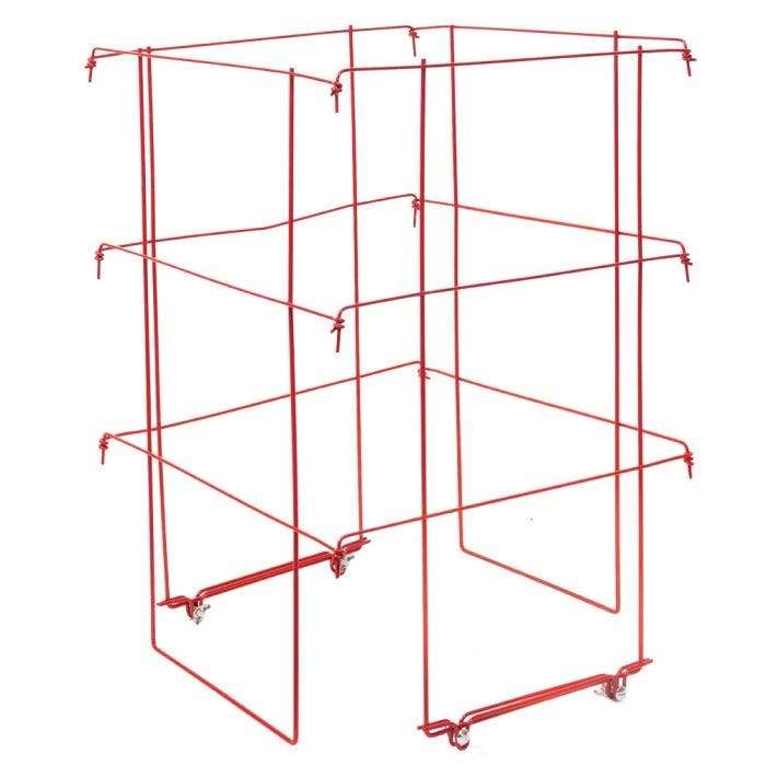 Red Powder Coat Tomato Cage Extenders, 24in X 18in, 2-Pack For TCR582 Tomato Cage 3 Red Powder Coat Tomato Cage Extenders, 24in X 18in, 2-Pack For TCR582 Tomato Cage