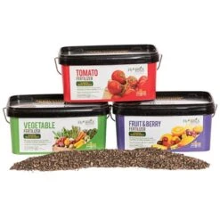 HyR BRIX Tomato Fertilizer 5-8-10, 5lb Tub -Gardeners Edge Sales tf05am 2