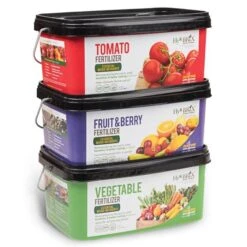 HyR BRIX Tomato Fertilizer 5-8-10, 5lb Tub -Gardeners Edge Sales tf05am 3