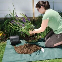 Trim Bib Tarp For Hedge And Shrub Trimming -Gardeners Edge Sales trb 2