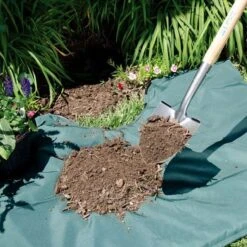 Trim Bib Tarp For Hedge And Shrub Trimming -Gardeners Edge Sales trb 4