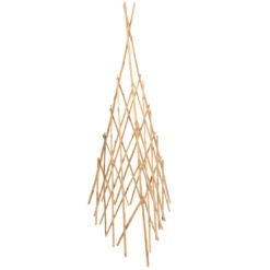 Bamboo Teepee Trellis 48in Open 44in H X 31in W