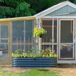 Vego 6-in-1 Modular Metal Raised Bed, Modern Grey -Gardeners Edge Sales vb6n1 gr 2 1