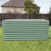 Vego Extra Tall 9 In 1 Modular Raised Bed, Olive Green -Gardeners Edge Sales vbt9n1 og 2 1