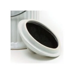 Odor-Free Compost Keeper Ceramic Crock With Filter 1 Gallon 10 Odor-Free Compost Keeper Ceramic Crock With Filter 1 Gallon -Gardeners Edge Sales vp cx93 3