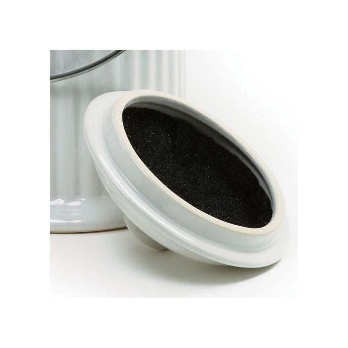 Odor-Free Compost Keeper Ceramic Crock With Filter 1 Gallon 6 Odor-Free Compost Keeper Ceramic Crock With Filter 1 Gallon - Image 4