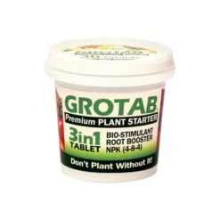 Grotab 3-in-1 Premium Plant Starter (12-8-4) -Gardeners Edge Sales vp gt 5