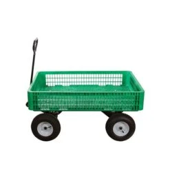 Leonard Utility Wagon, 30in X 46in X 7.5in Tray -Gardeners Edge Sales vp gw45 1