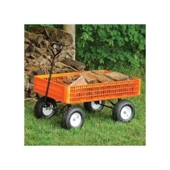 Leonard Utility Wagon, 30in X 46in X 7.5in Tray -Gardeners Edge Sales vp gw45 10