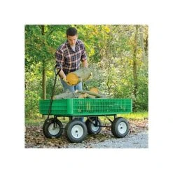 Leonard Utility Wagon, 30in X 46in X 7.5in Tray -Gardeners Edge Sales vp gw45 6