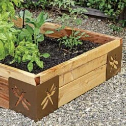 Bloom InstaBrace Raised Bed Corner Brackets Set Of 4