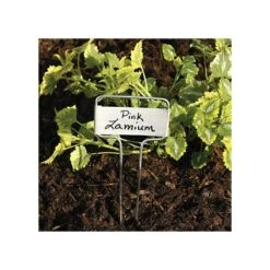 Classic Plant Marker W/ Zinc Name Plate -Gardeners Edge Sales vp pmc 2