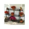 Black Forged Steel Plant Stand -Gardeners Edge Sales vp ps