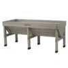 VegTrug Medium Elevated Garden Bed, Gray Wash -Gardeners Edge Sales vtmdg