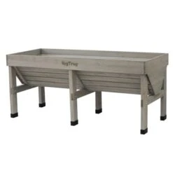 VegTrug Medium Elevated Garden Bed, Gray Wash