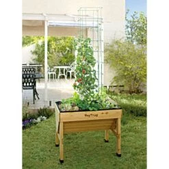VegTrug Small Elevated Garden Bed Natural 9 VegTrug Small Elevated Garden Bed Natural -Gardeners Edge Sales vtsm 3