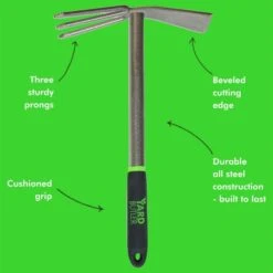 Terra Tiller And Terra Whisk Rake Combo Pack -Gardeners Edge Sales wt2ltge diagram tiller